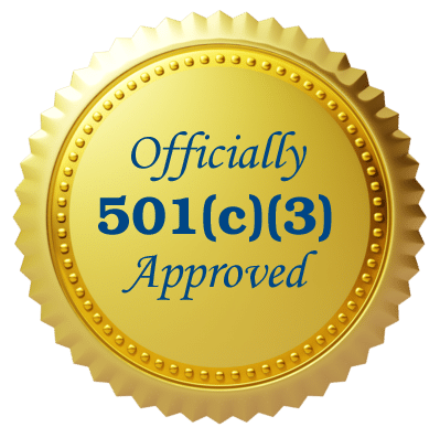 Officially 501(c)(3) Approved